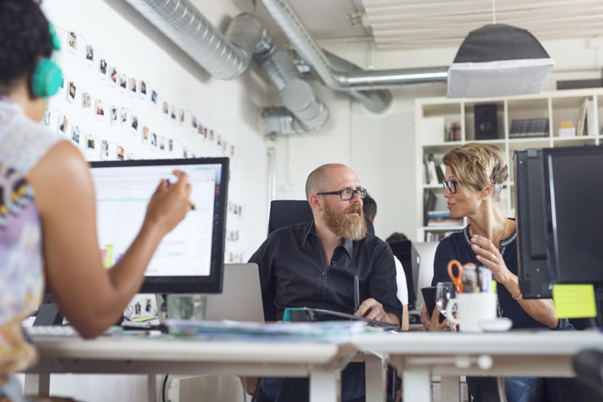 Professional workspace demonstrating structured learning approach